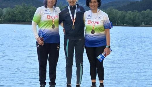 Belén Sánchez, del Club Enhol Ebrokayak, se corona Campeona de España de piragüismo