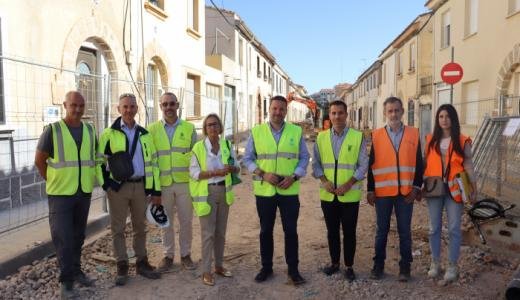 Visita obras calles Lourdes