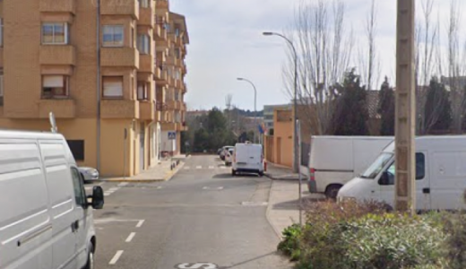 Obras asfaltado calle Tejerías