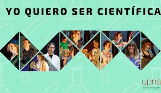 Cartel 'Yo quiero ser científica'