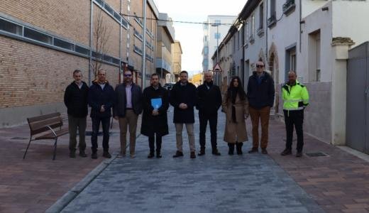 Fin obras renovación calles Lourdes