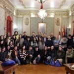 Recepción en el Ayuntamiento a la Escuela de Música Nou Barris (Barcelona)