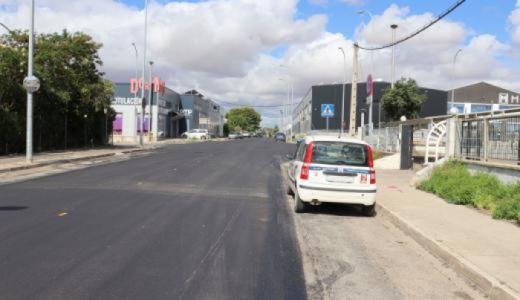 Reparación aceras polígonos