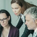 confident-project-manager-showing-presentation-partners