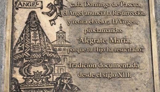 Placa Bajada del Ángel