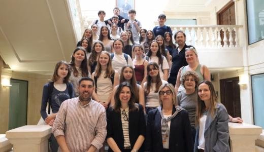 Visita alumnos IES Valle del Ebro