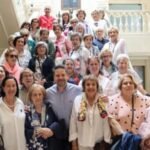 Visita de La Asociación de Mujeres Blanca de Navarra